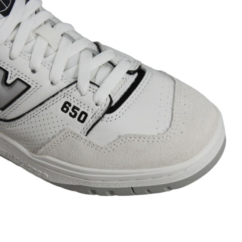 New Balance Sneakers women's white sports - BB650RWH fehér utcai cipő