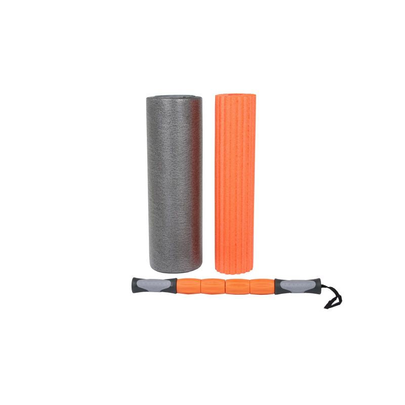 Body Sculpture 3-in-1 yoga and massage roller BB szürke edzőfelszerelés BB0231
