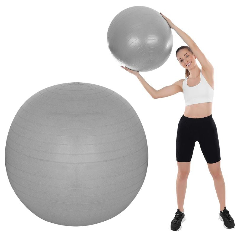 XQMAX Fitness 55cm Antiburst Gray szürke futball labda GSP-7077042