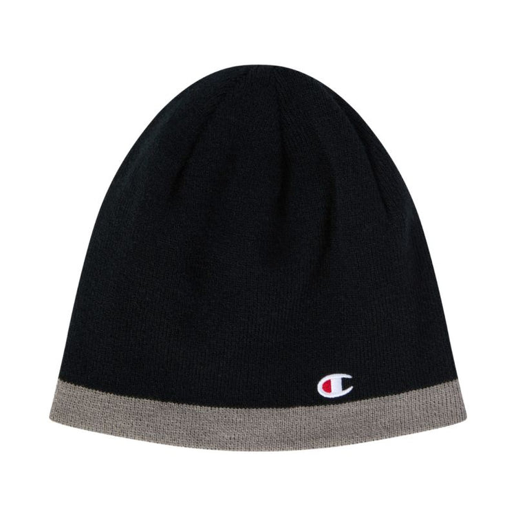 Champion Reversible Beanie Black and Gray 802407 KK001 szürke kapucnis pulóver
