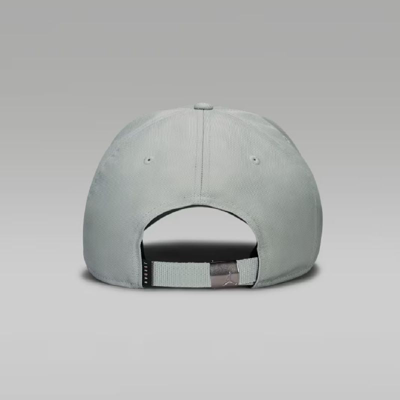 AIR Jordan Rise Structured Metal Jumpman Cap Gray - m/l hats, caps