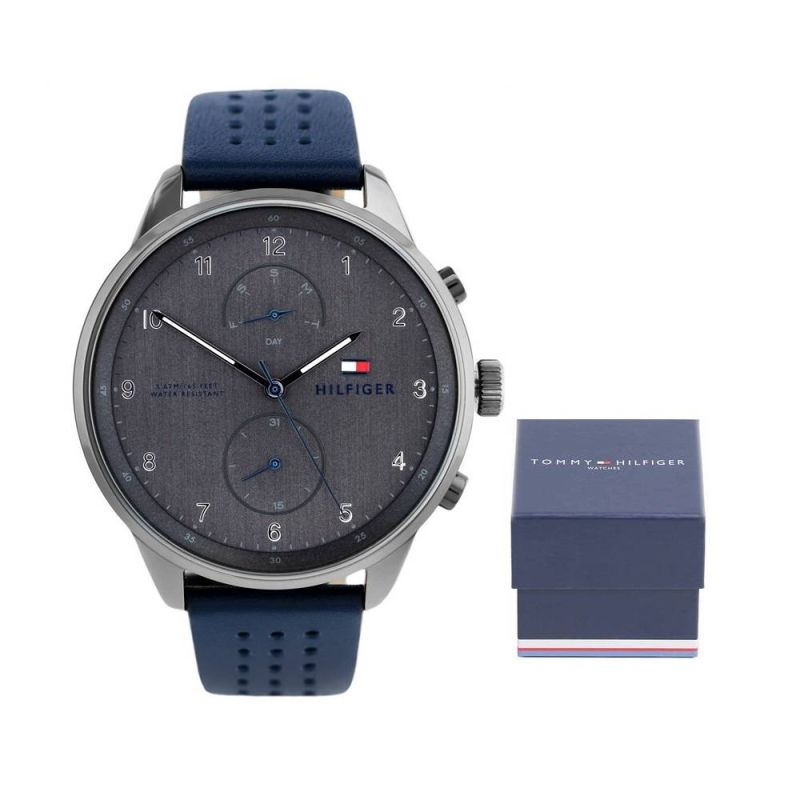 Tommy Hilfiger Chase Waterproof Men's Watch - uniwersalny karóra