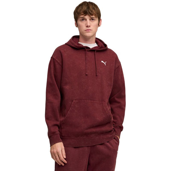 Puma ESS Elevated Relaxed Wash Hoodie M 688049 96 Pulóver