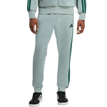 Men's adidas Essentials 3-Stripes Fleece Pants KD4836 menta kapucnis pulóver
