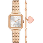 Women's Watch + Bracelet ARMANI EXCHANGE AX7164SET + BOX karszalag