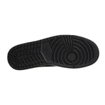 AIR Jordan 1 Mid (GS) Basketball Black/Metallic Gold - arany cipő