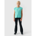 Girls' printed top 4F 4FJRSS24TTSHF2052-35S póló