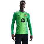 Nike FC Barcelona 2025/26 Stadium Goalkeeper Men's Jersey Green