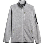Men's fleece 4F M443 cool light melange 4FWSS26TFLEM443 27M szürke kabát