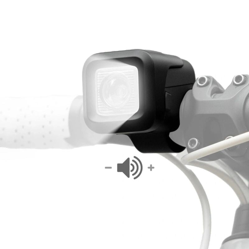 Rockbros SKL01 Front Bike Light 450 lm with 120 dB USB-C Bike Bell - fekete kiegészítő 304004-211799