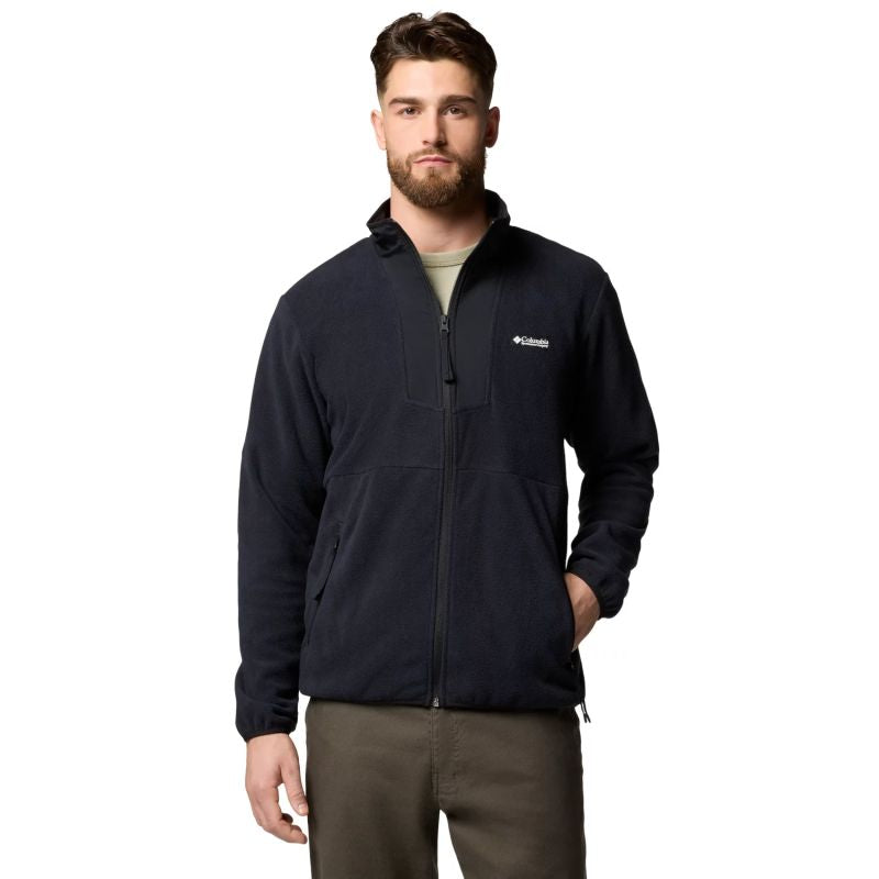 Columbia Sequoia Grove Full Zip Fleece Black fekete polár pulóver 2095891011