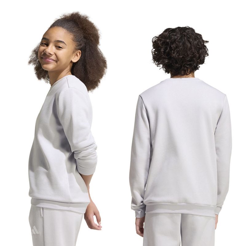adidas Entrada 26 Sweat Top for kids JZ6551 szürke pulóver