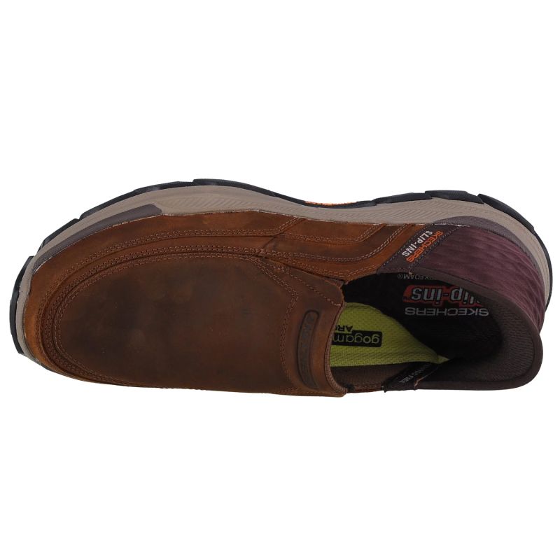 Skechers Slip-Ins Respected - Elgin 204810-CDB Brown 39.5 Cipő