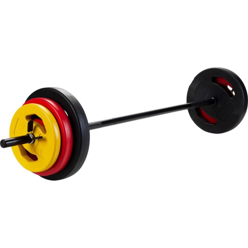 Pure 2 Improve Composite Folding Barbell 20kg 130cm fekete training equipment