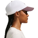 Nike Club Cap White and Purple