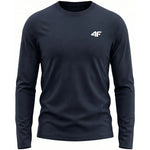 4F Men's Longsleeve T-shirt M611 navy 31S kék póló