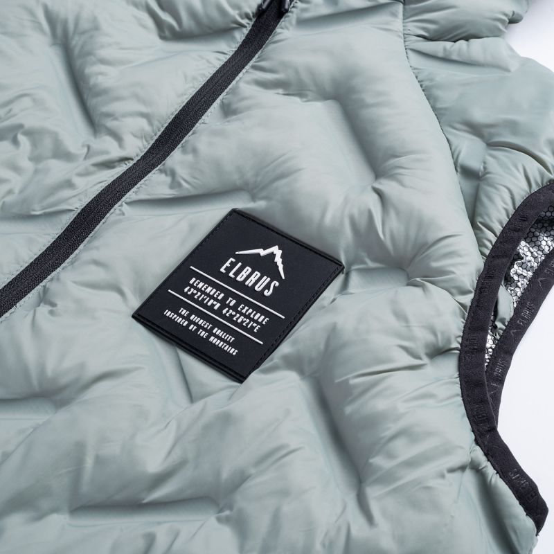 Elbrus Quilted Vest Huel Vest Primaloft W bézs vests