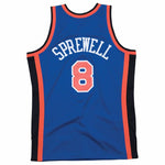 Mitchell & Ness Swingman Jersey NBA NY New York Knicks Latrell Sprewell - SMJYAC18055-NYKROYA98LSP mez