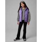 Girls' hooded vest 4F 4FJRSS26TVJAF355-51S vests