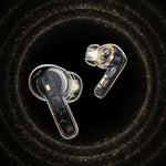 head QCY MeloBuds N20 Wireless In-Ear Noise Cancelling ANC Headphones - Black czarny headsets