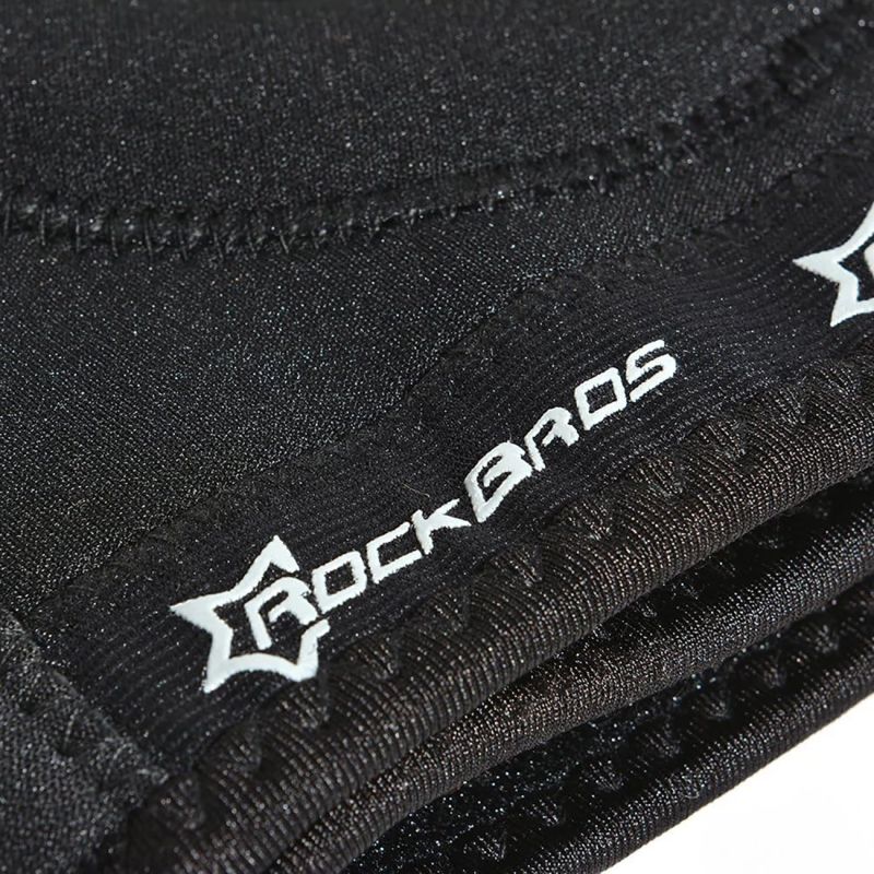 Rockbros sports protector for patella and knee joint size - black fekete protectors and knee pads