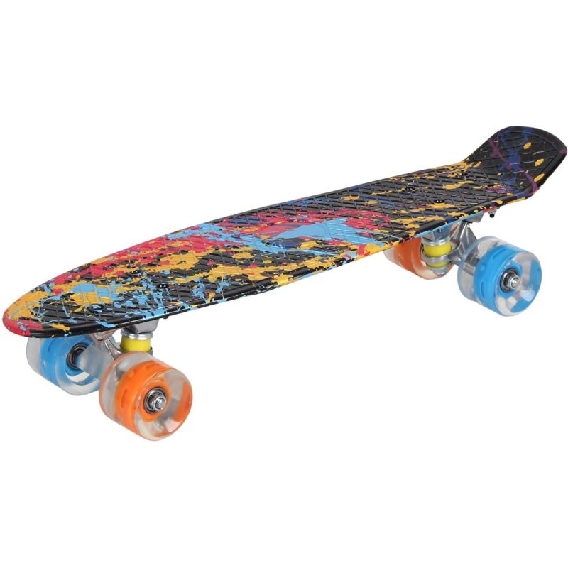 Enero Plastic Skateboard 22 Inches Graffiti Led skateboards