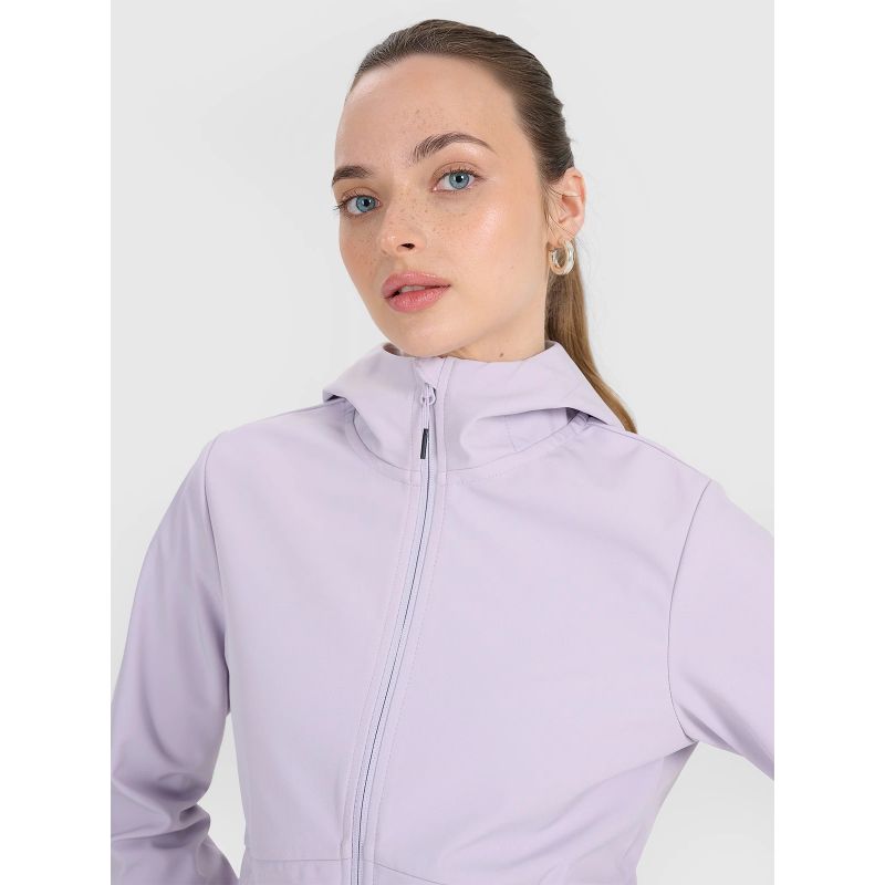 Windproof 5000 membrane softshell for women 4F 4FWSS25TSOFF320-52S kabát