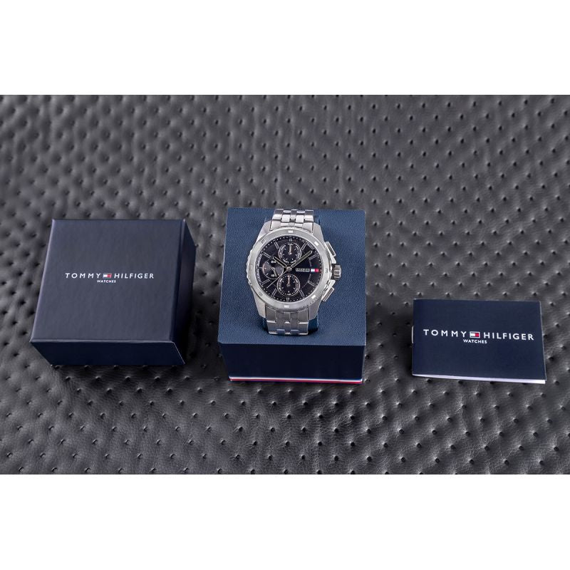 Tommy Hilfiger Walker Men's Watch 1710620 + BOX fekete pulóver