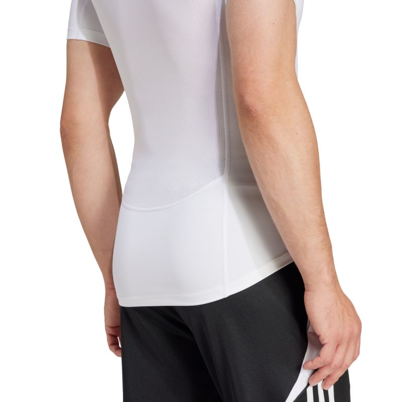 adidas Men's Techfit Short Sleeve Tee white JP4675 Ruházat