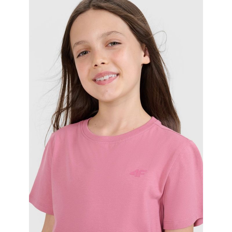 4f Regular plain girls' T-shirt 4FJWSS25TTSHF2177-56S Egyéb