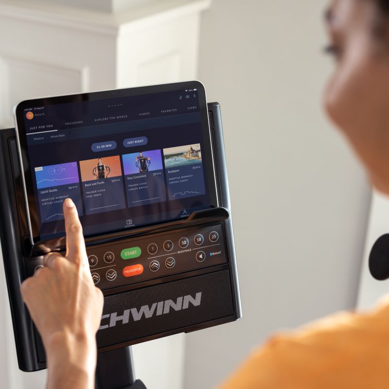 Inny Schwinn Elliptical Bike Programmable Compact 590E 100955 Egyéb