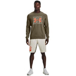 Under Armour Armor UA Rival Terry Logo Crew M 1370391 361 sweatshirt Pulóver