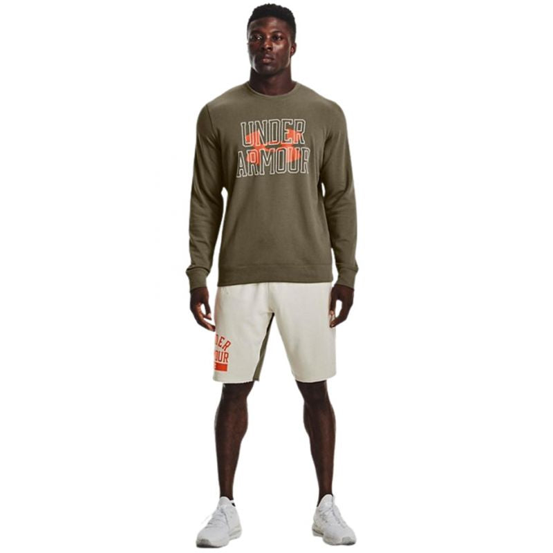 Under Armour Armor UA Rival Terry Logo Crew M 1370391 361 sweatshirt Pulóver