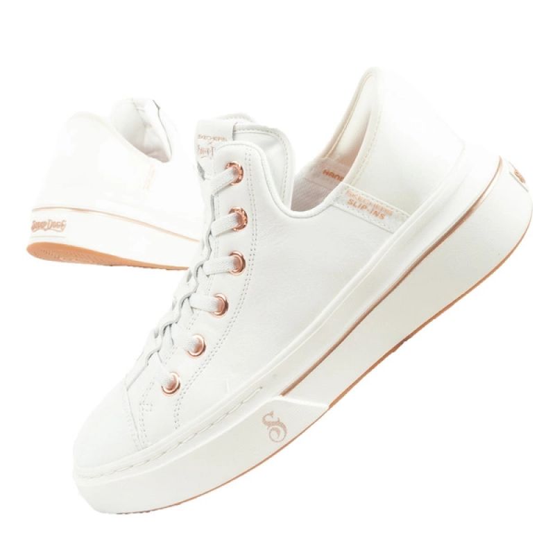 Skechers Snoop One-OG Leather Slip-Ins W 186001/WHT shoes cipő