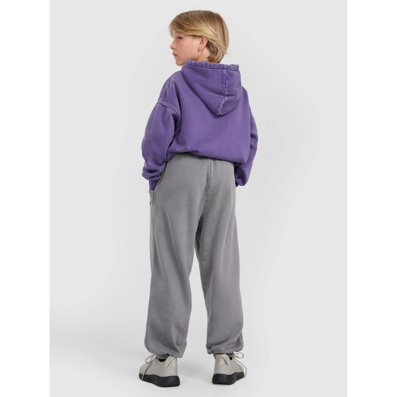 Boys' jogger sweatpants 4F 4FJRAW25TTROM1528-24S melegítőnadrág