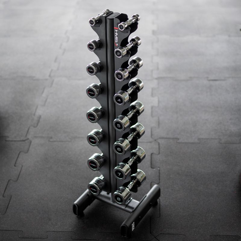 HMS Str36 Vertical Semi Commercial Weight And Dumbbell Rack póló 17-62-123