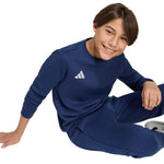 adidas Entrada 26 Sweat Top for kids, navy blue JZ6552 104cm pulóver