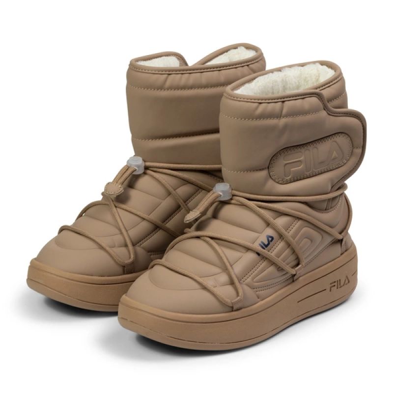 Fila Superbubble Boot winter boots beige women's sports insulated ankle boots bézs cipő