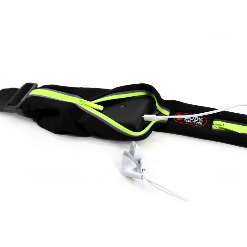 Body Sculpture BP 105 Reflective Running Belt fekete táska BP105
