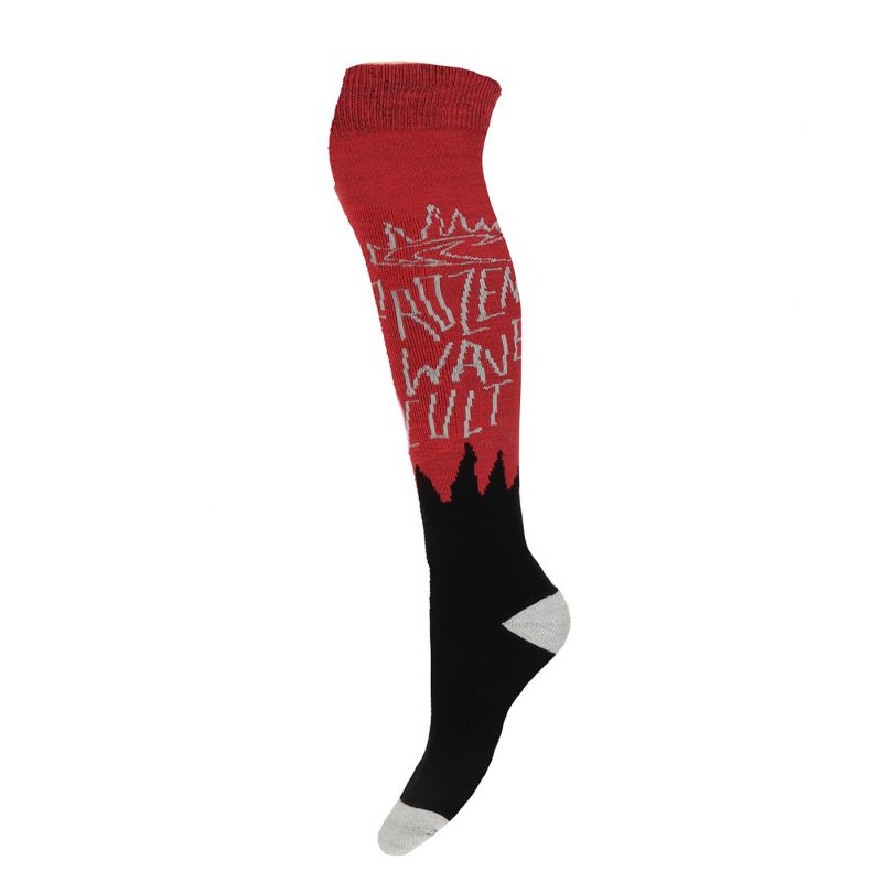 O'Neill Ski Kneehigh Frozen Wave socks fekete zokni