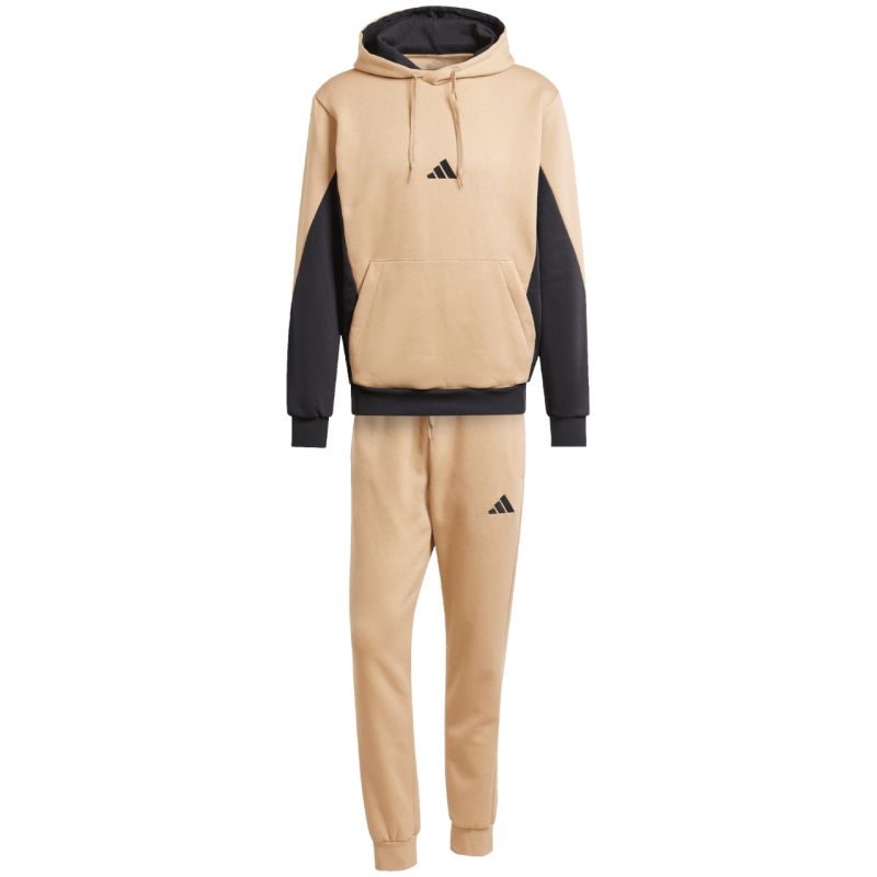 adidas Sportswear Fleece Colorblock Hooded M KB5265 tracksuit Edzőruha