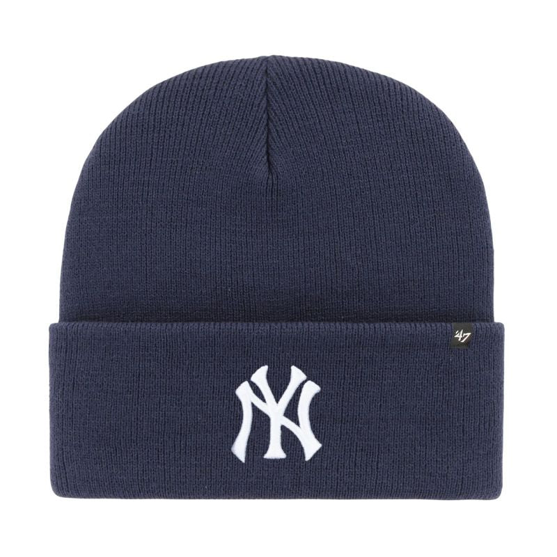 47 Brand New York Yankees Navy Blue Beanie B- sötétkék kötött sapka B-HYMKR17ACE-LN15121346