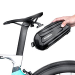 Rockbros B69 bicycle saddle 1.8l with easy release system - black fekete táska