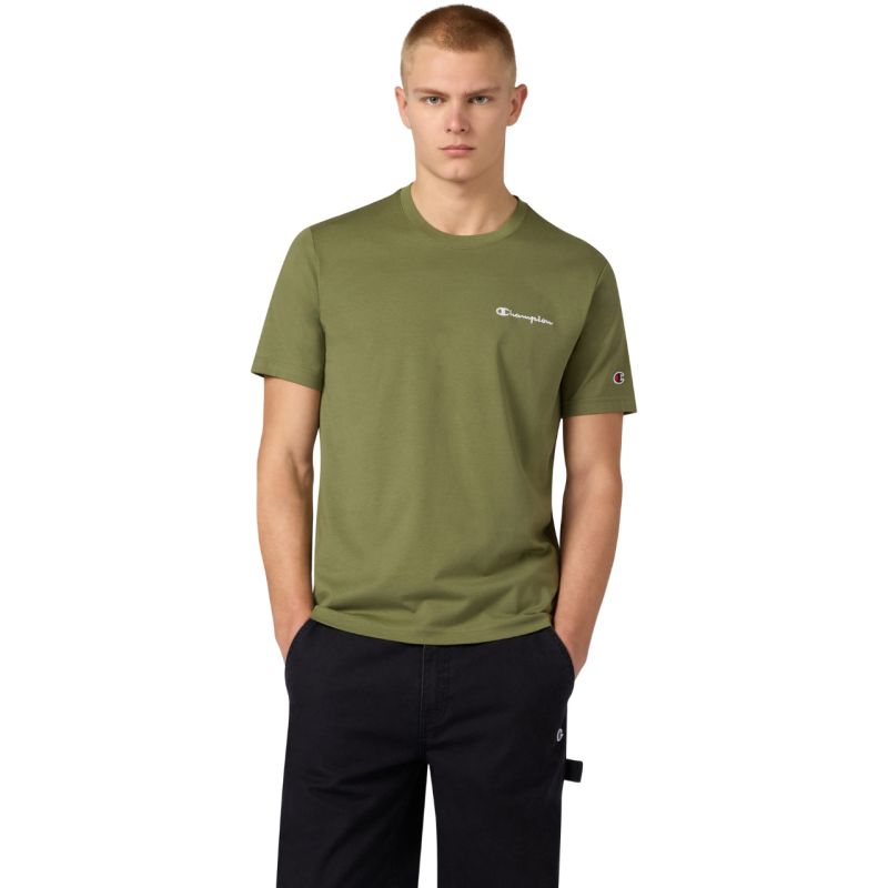 Men's Champion SS Tee 221798 GS156 oliva póló