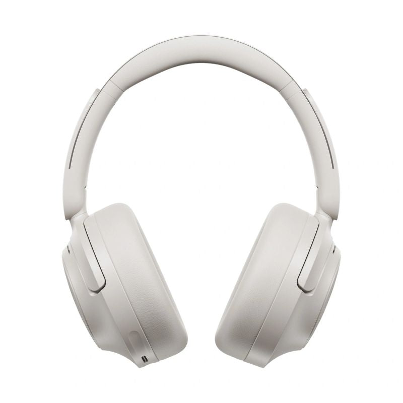 head QCY H3S Wireless On-Ear Headphones with LDAC and ANC Noise Cancellation - White biały headsets