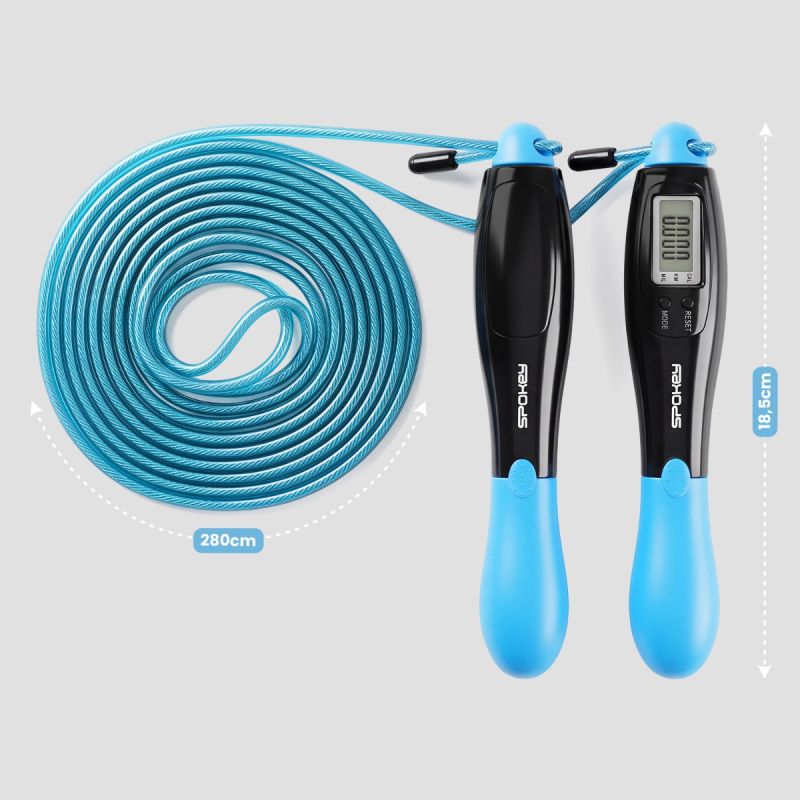Spokey Skipping Rope with Electronic Counter COUNT ROPE edzőfelszerelés SPK-947376