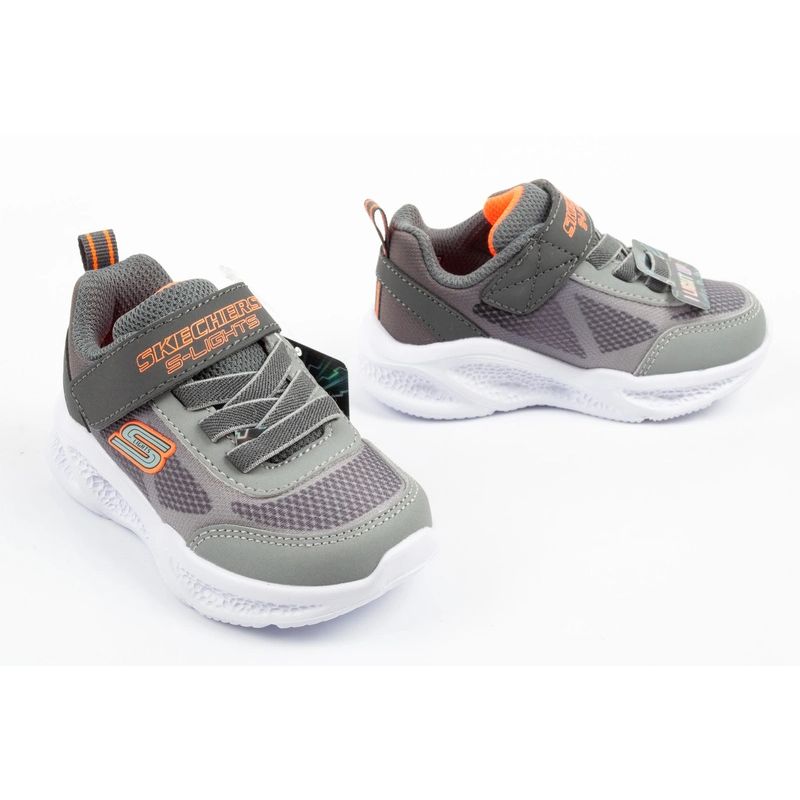 Skechers boys' sports S Lights light comfortable LED utcai cipő 401495N/CCGY
