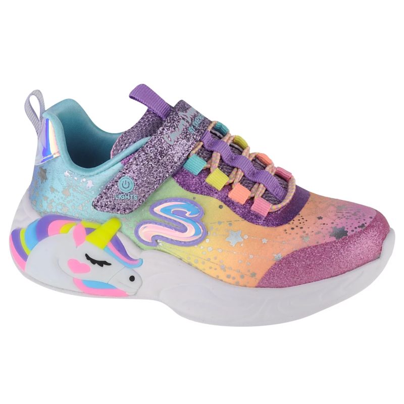 Skechers S-Lights Unicorn Dreams 302311L-PRMT Multicolor 34 General