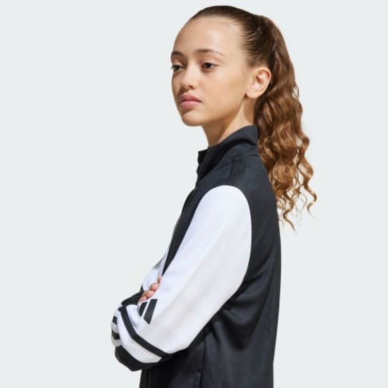 Adidas Squadra 25 Training kids' top black fekete gyerek pulóver 148138116cm