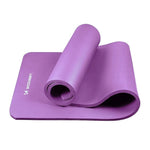 Wozinsky WNSP-15F Exercise Mat 183 x 61 x 1.5 cm Thick Gymnastic Mat for Yoga and Fitness - Purple lila jóga matrac 304004-208171